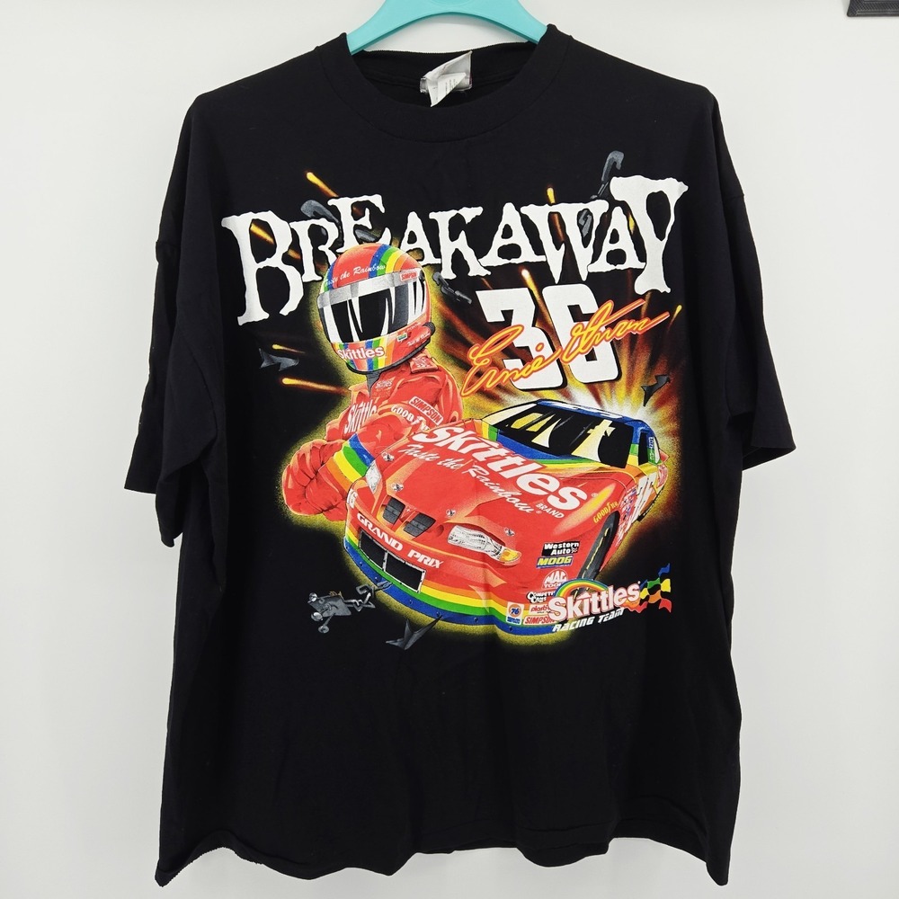 1998‎ Ernie Irvan Skittle Breakaway All Over Tee Size XXL